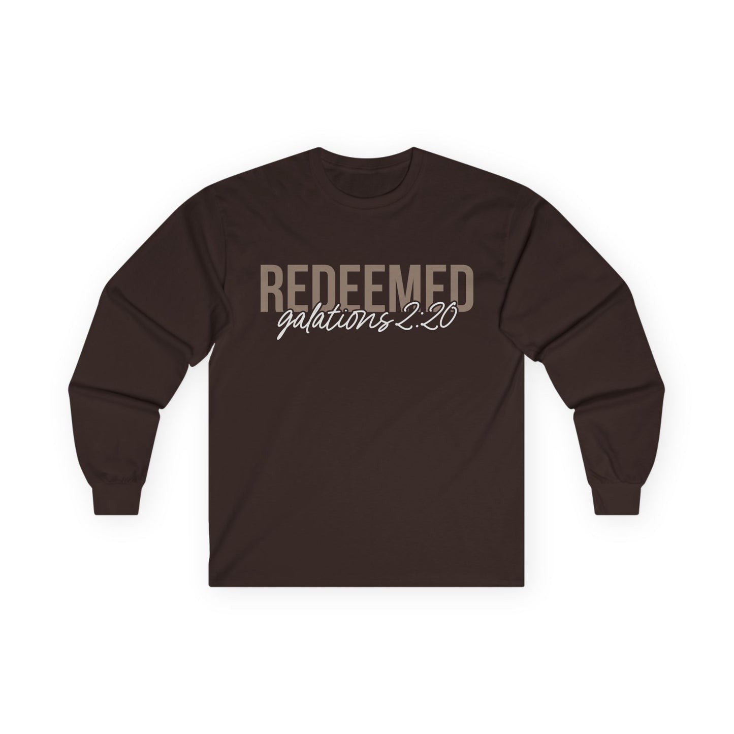 Redeemed Galatians 2:20 - Long Sleeve Tee