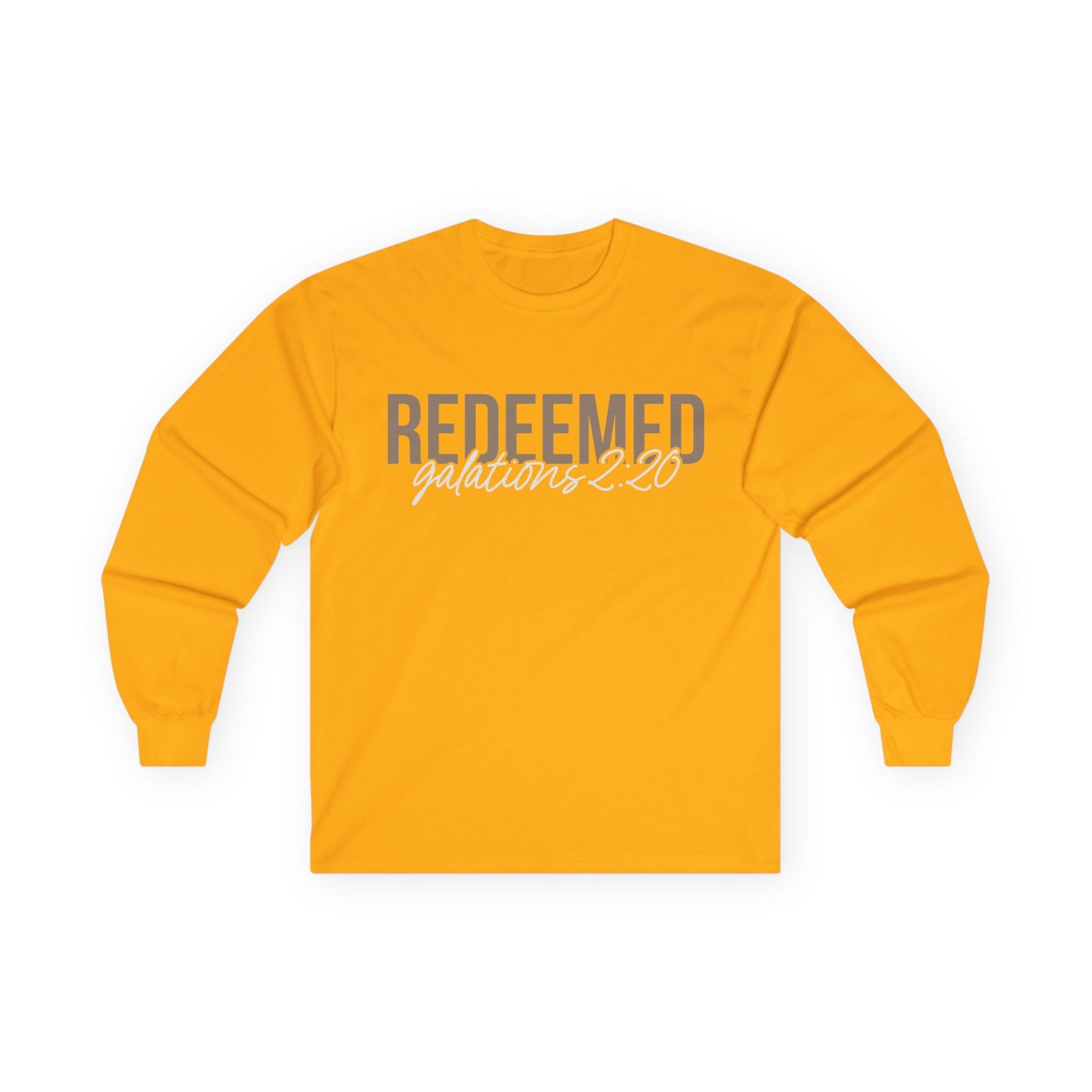 Redeemed Galatians 2:20 - Long Sleeve Tee