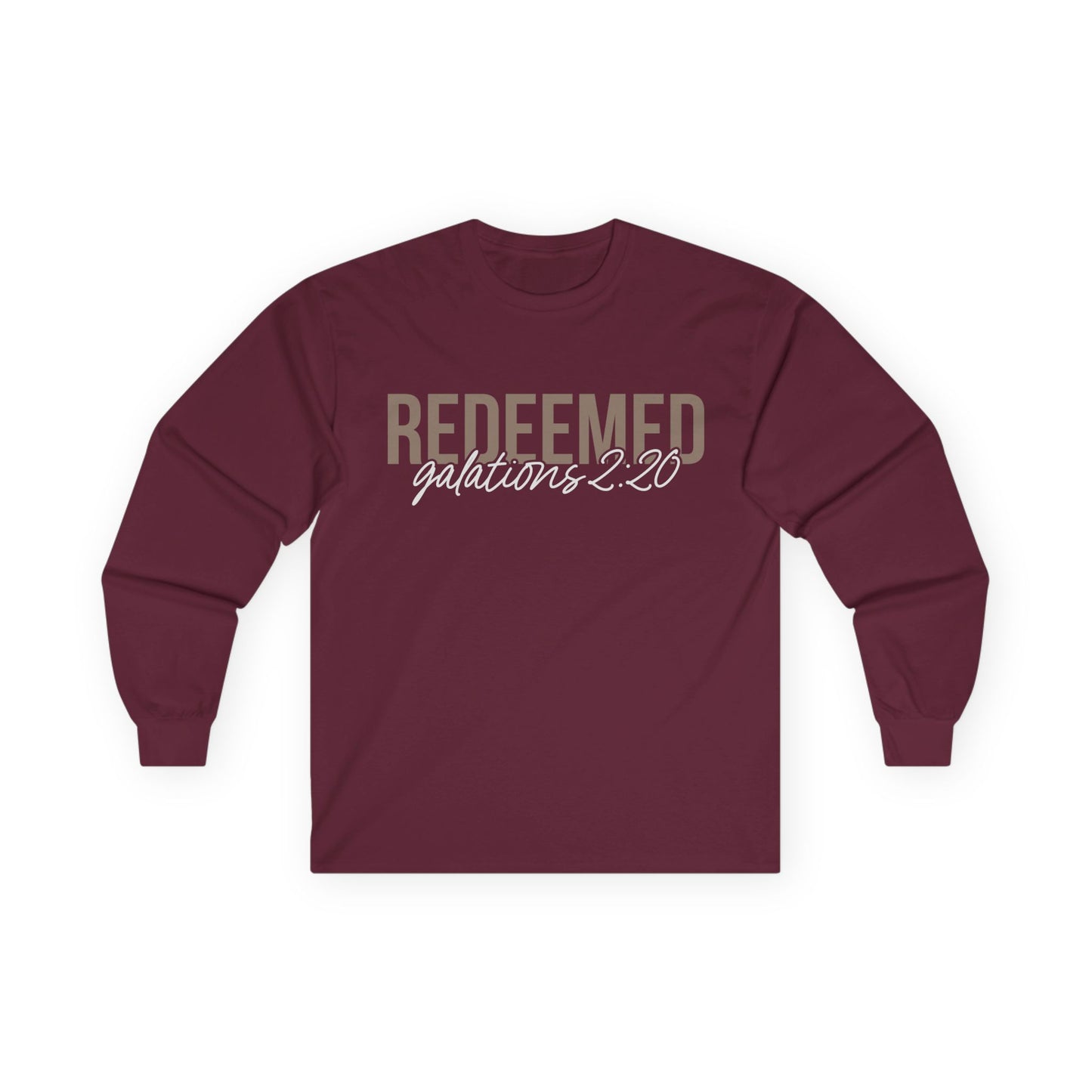 Redeemed Galatians 2:20 - Long Sleeve Tee