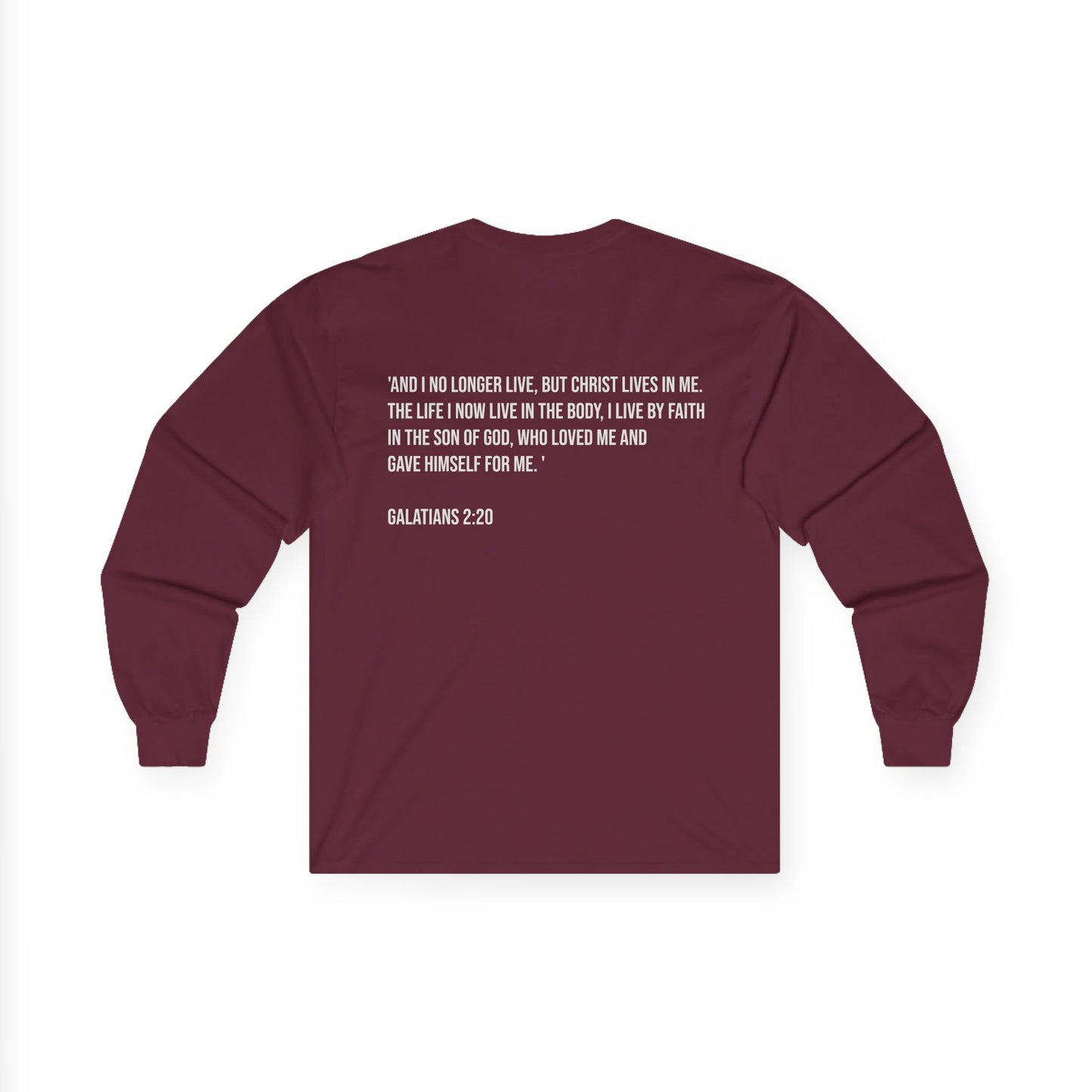 Redeemed Galatians 2:20 - Long Sleeve Tee