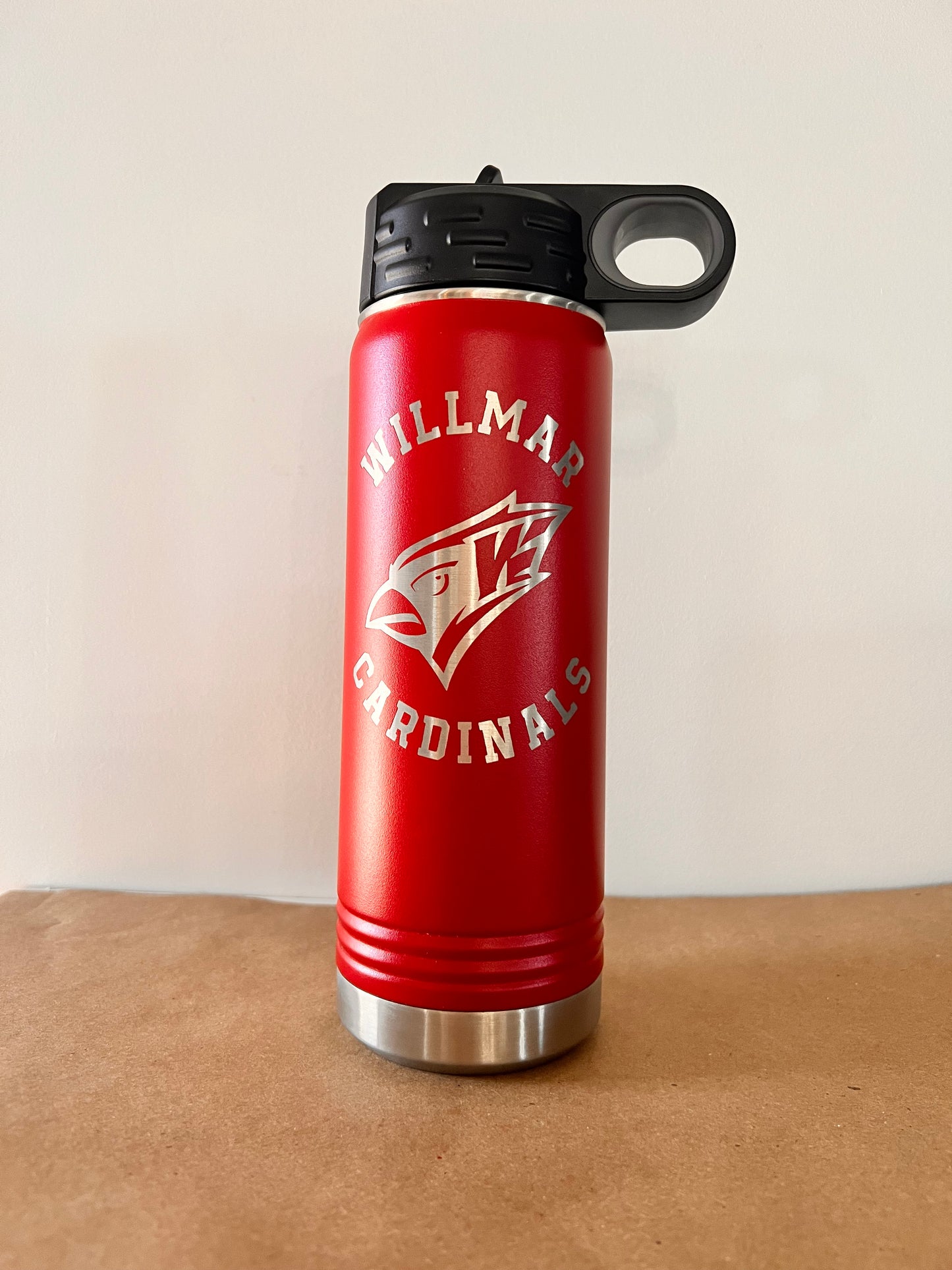 Willmar - Cardinals - Water Bottle