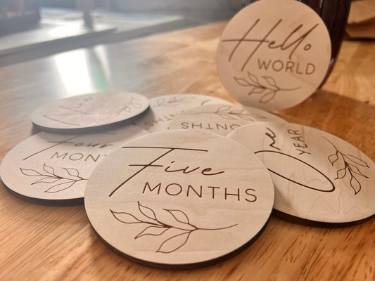 Baby Monthly Milestone Discs - Branch