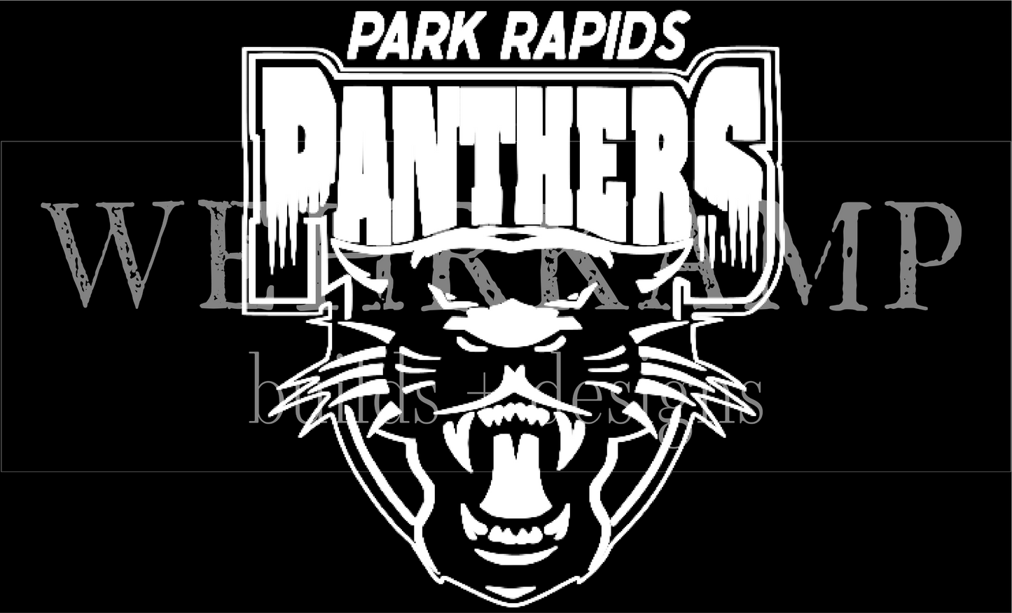 Park Rapids - Panthers - Water Bottle