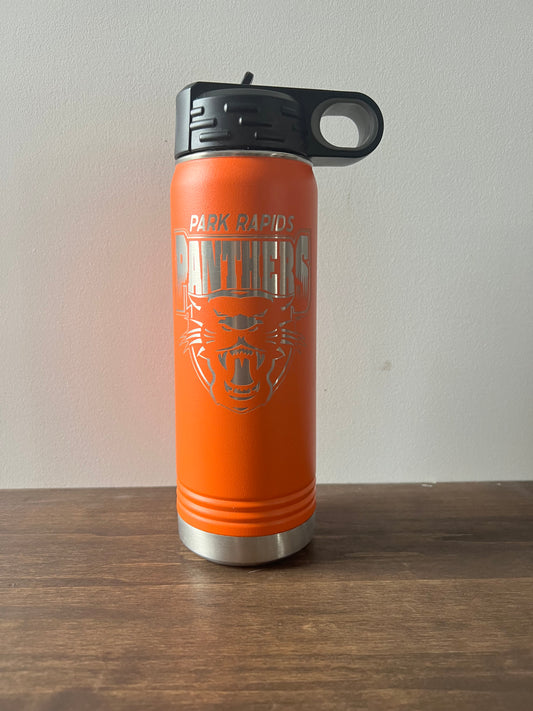 Park Rapids - Panthers - Water Bottle